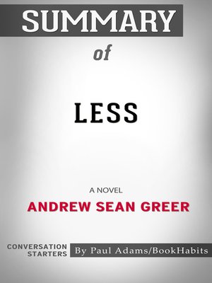 cover image of Summary of Less